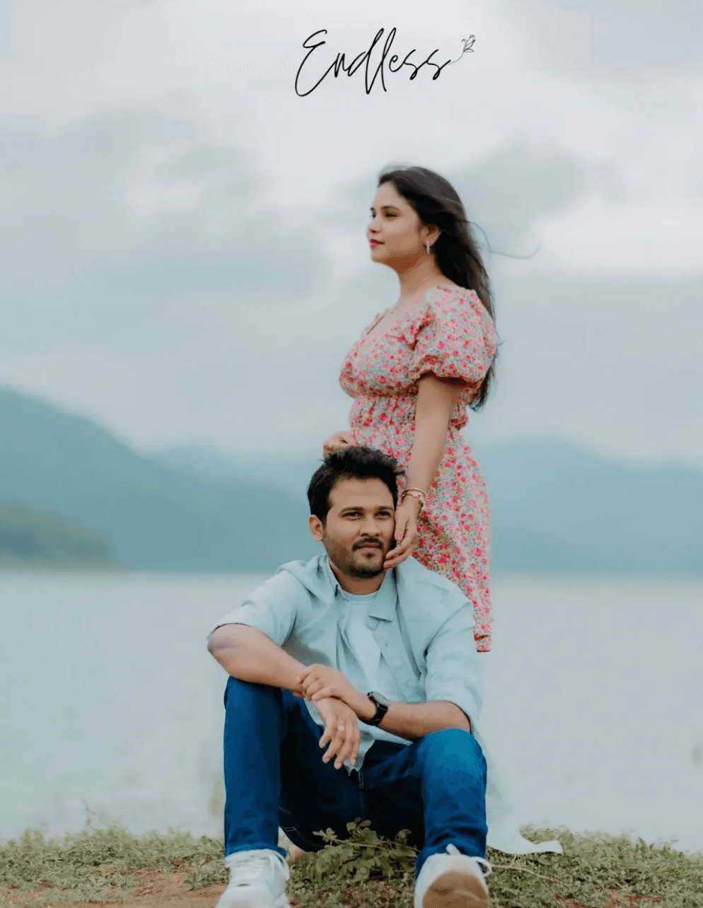 Couple at the lake